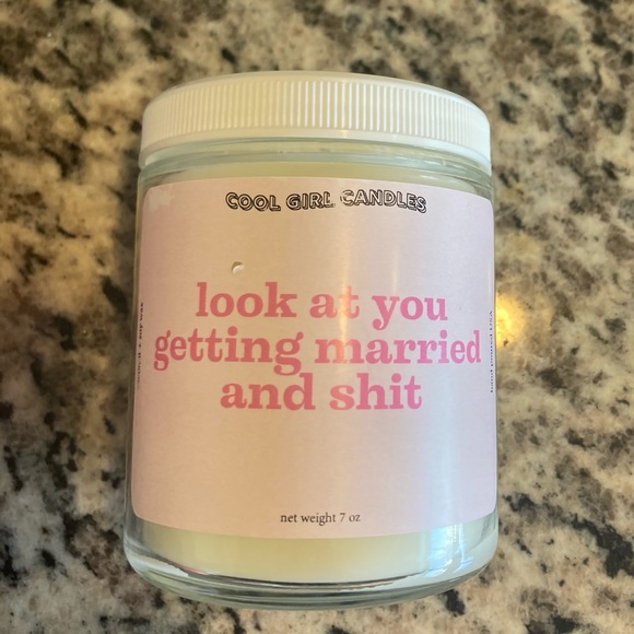 “Look at you getting married and shit” Candle - Picture 2 of 4